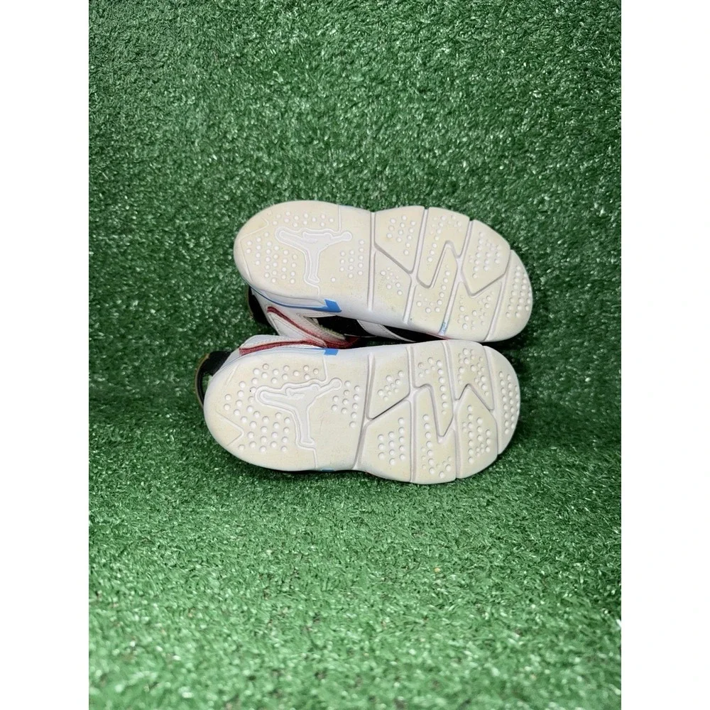Nike Air Jordan 6 Retro Toddler Size 10C Multicolor Walking Shoe Comfort Sneaker